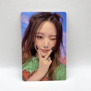(G)I-DLE Shuhua Heat Flare Ver Official Photocard PC KPop Gidle I-dle